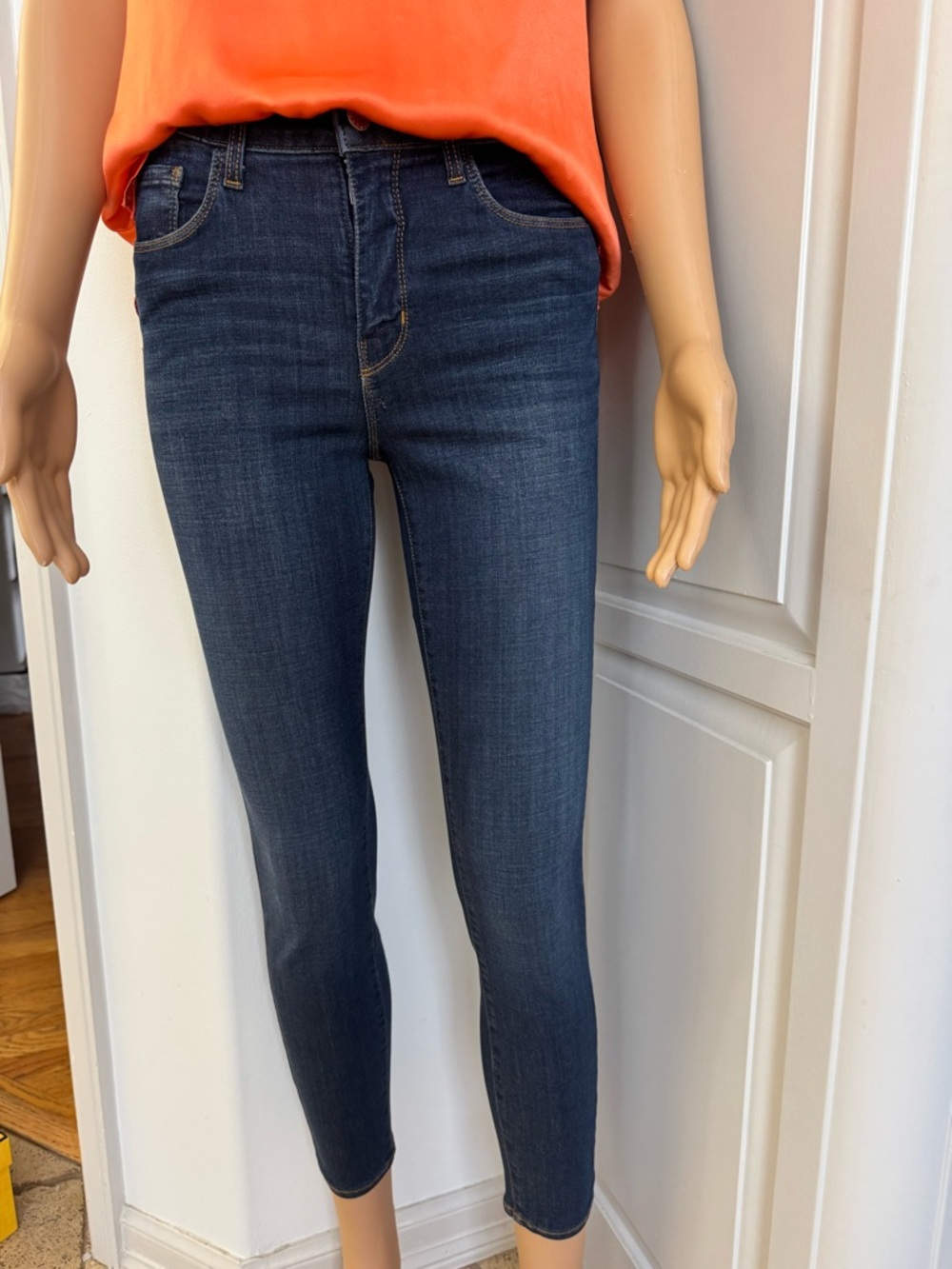 L'AGENCE Dark Indigo Skinny Jeans